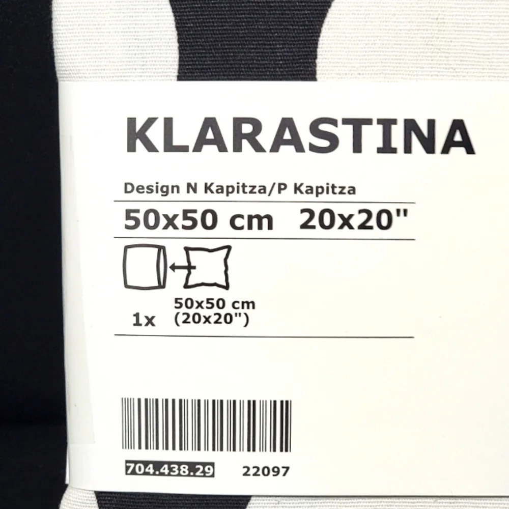 IKEA Pillow Case KLARASTINA Pillow Cover 20